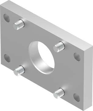 Festo 174380 flange mounting FNC-80 Size: 80, Conforms to standard: ISO 15552 (previously also VDMA 24652, ISO 6431, NF E49 003.1, UNI 10290), Corrosion resistance classification CRC: 1 - Low corrosion stress, Ambient temperature: -40 - 150 °C, Product weight: 1495 g Festo 174380 flange mounting FNC-80 Size: 80, Conforms to standard: ISO 15552 (previously also VDMA 24652, ISO 6431, NF E49 003.1, UNI 10290), Corrosion resistance classification CRC: 1 - Low corrosion stress, Ambient temperature: -40 - 150 °C, Product weight: 1495 g