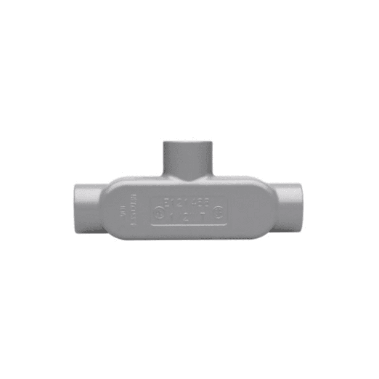 Appleton T87 3" Hub, Zinc Electroplated/Chromate/Epoxy Powder Coated, Grayloy Iron, Form 7, 3-Hub, Tapered Threaded Installation, Tee Side Opening, T-Type Appleton T87 3" Hub, Zinc Electroplated/Chromate/Epoxy Powder Coated, Grayloy Iron, Form 7, 3-Hub, Tapered Threaded Installation, Tee Side Opening, T-Type