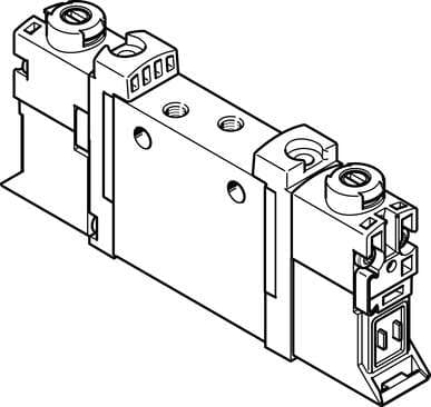 Festo 566441 solenoid valve VUVG-L10A-P53U-T-M3-1P3 Valve function: 5/3 pressurised, Type of actuation: electrical, Valve size: 10 mm, Standard nominal flow rate: 90 l/min, Operating pressure: 3 - 8 bar Festo 566441 solenoid valve VUVG-L10A-P53U-T-M3-1P3 Valve function: 5/3 pressurised, Type of actuation: electrical, Valve size: 10 mm, Standard nominal flow rate: 90 l/min, Operating pressure: 3 - 8 bar