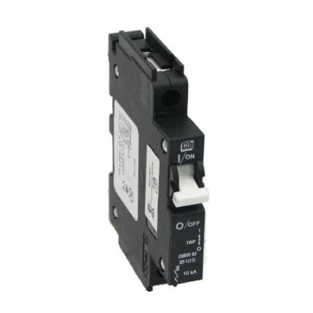 CBI Electric QY-1-13-D-OP-30A-T4 Circuit Breaker, 1P, 600 VDC, 30A, Instantaneous Trip, UL489A, 13mm Module Width, DIN Rail Mounting CBI Electric QY-1-13-D-OP-30A-T4 Circuit Breaker, 1P, 600 VDC, 30A, Instantaneous Trip, UL489A, 13mm Module Width, DIN Rail Mounting