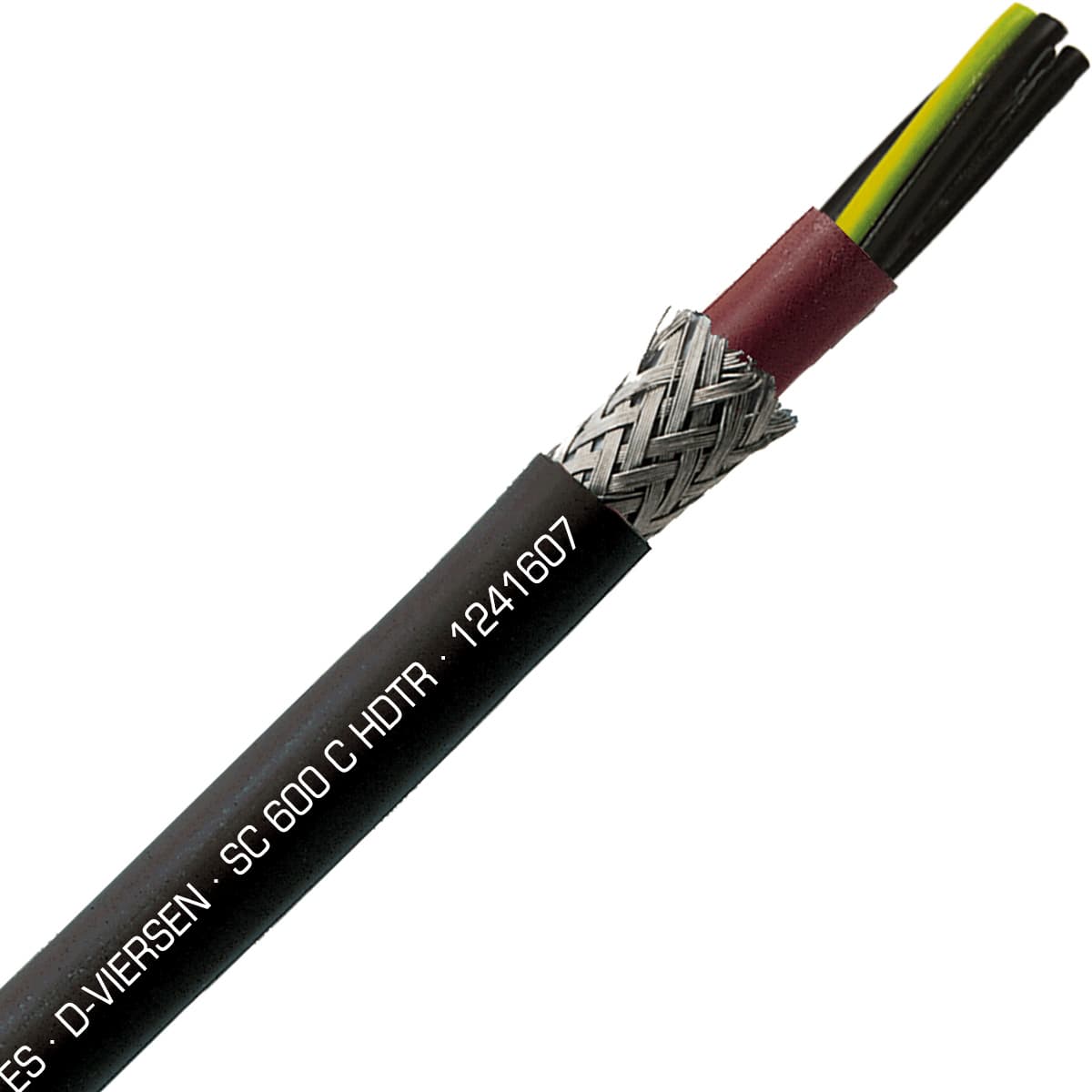 SAB 1241607 SC 600 C HDTR - 16 AWG/7c, shielded halogen free high temperature silicone cable, UL, CSA, CE, RoHS SAB 1241607 SC 600 C HDTR - 16 AWG/7c, shielded halogen free high temperature silicone cable, UL, CSA, CE, RoHS