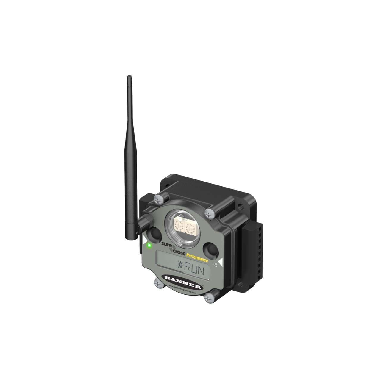 Banner DX80N9X6S-PM8C PM Series Node - LCD for Diagnostics; 900 MHz IP20, NEMA 1; Inputs: Six Sourcing/PNP Discrete; Outputs: Six Sourcing/PNP Discrete; External Terminals Banner DX80N9X6S-PM8C PM Series Node - LCD for Diagnostics; 900 MHz IP20, NEMA 1; Inputs: Six Sourcing/PNP Discrete; Outputs: Six Sourcing/PNP Discrete; External Terminals