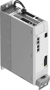 Festo 8133354 servo drive CMMT-AS-C7-11A-P3-EC-S1 Mounting type: Mounting plate, bolted, Assembly position: (* Free convection, * Vertical), Product weight: 4100 g, Display: LED green/yellow/red, Control elements: Optional: control unit CDSB Festo 8133354 servo drive CMMT-AS-C7-11A-P3-EC-S1 Mounting type: Mounting plate, bolted, Assembly position: (* Free convection, * Vertical), Product weight: 4100 g, Display: LED green/yellow/red, Control elements: Optional: control unit CDSB