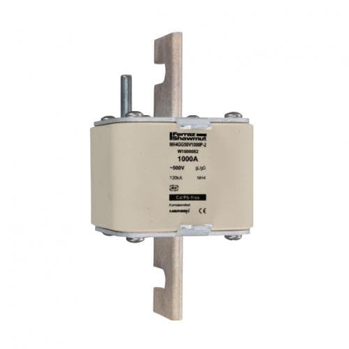 Mersen W1000082 NH fuse-link gG, 500VAC, size 4, 1000A with striker Mersen W1000082 NH fuse-link gG, 500VAC, size 4, 1000A with striker