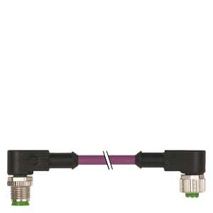 Siemens 3RK1902-1NB30 Bus cable for PROFIBUS assembled on both ends 2 x M12 angled 2-core, shielded Length 3.0 m angled Siemens 3RK1902-1NB30 Bus cable for PROFIBUS assembled on both ends 2 x M12 angled 2-core, shielded Length 3.0 m angled