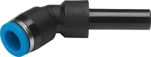 Festo 130620 push-in connector QSW-10HL with push-in sleeve. Size: Standard, Nominal size: 6,3 mm, Assembly position: Any, Container size: 10, Design structure: Push/pull principle Festo 130620 push-in connector QSW-10HL with push-in sleeve. Size: Standard, Nominal size: 6,3 mm, Assembly position: Any, Container size: 10, Design structure: Push/pull principle
