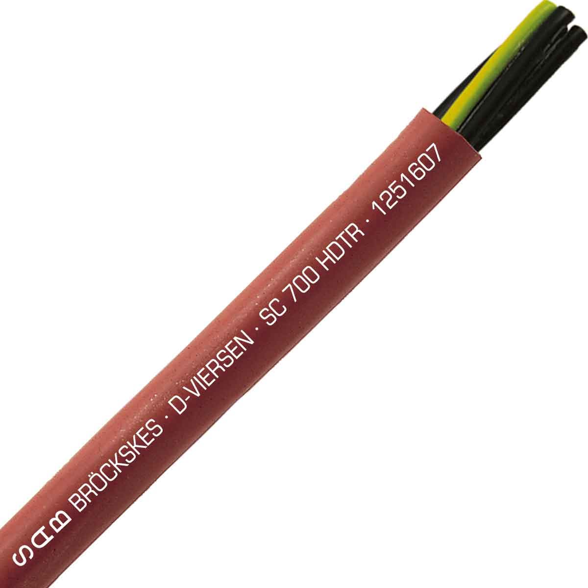 SAB 1251607 SC 700 HDTR - 16 AWG/7c, halogen-free high temperature silicone cable, UL, CSA, CE, RoHS SAB 1251607 SC 700 HDTR - 16 AWG/7c, halogen-free high temperature silicone cable, UL, CSA, CE, RoHS