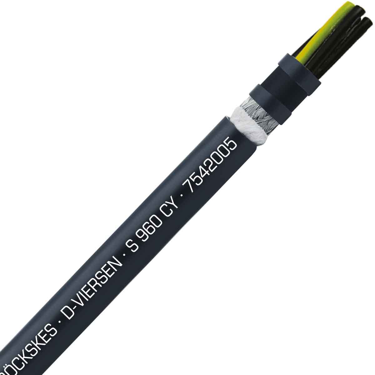 SAB 7542005 S 960 CY - 20 AWG/5c, shielded oil resistant continuous flex PVC control cable, UL, CSA, CE,RoHS SAB 7542005 S 960 CY - 20 AWG/5c, shielded oil resistant continuous flex PVC control cable, UL, CSA, CE,RoHS