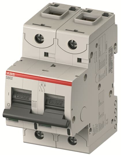 ABB Control S802U-Z15 Circuit Breaker, High Performance, 2 pole, 15 A, 240 VAC, Z Curve, UL 489 ABB Control S802U-Z15 Circuit Breaker, High Performance, 2 pole, 15 A, 240 VAC, Z Curve, UL 489