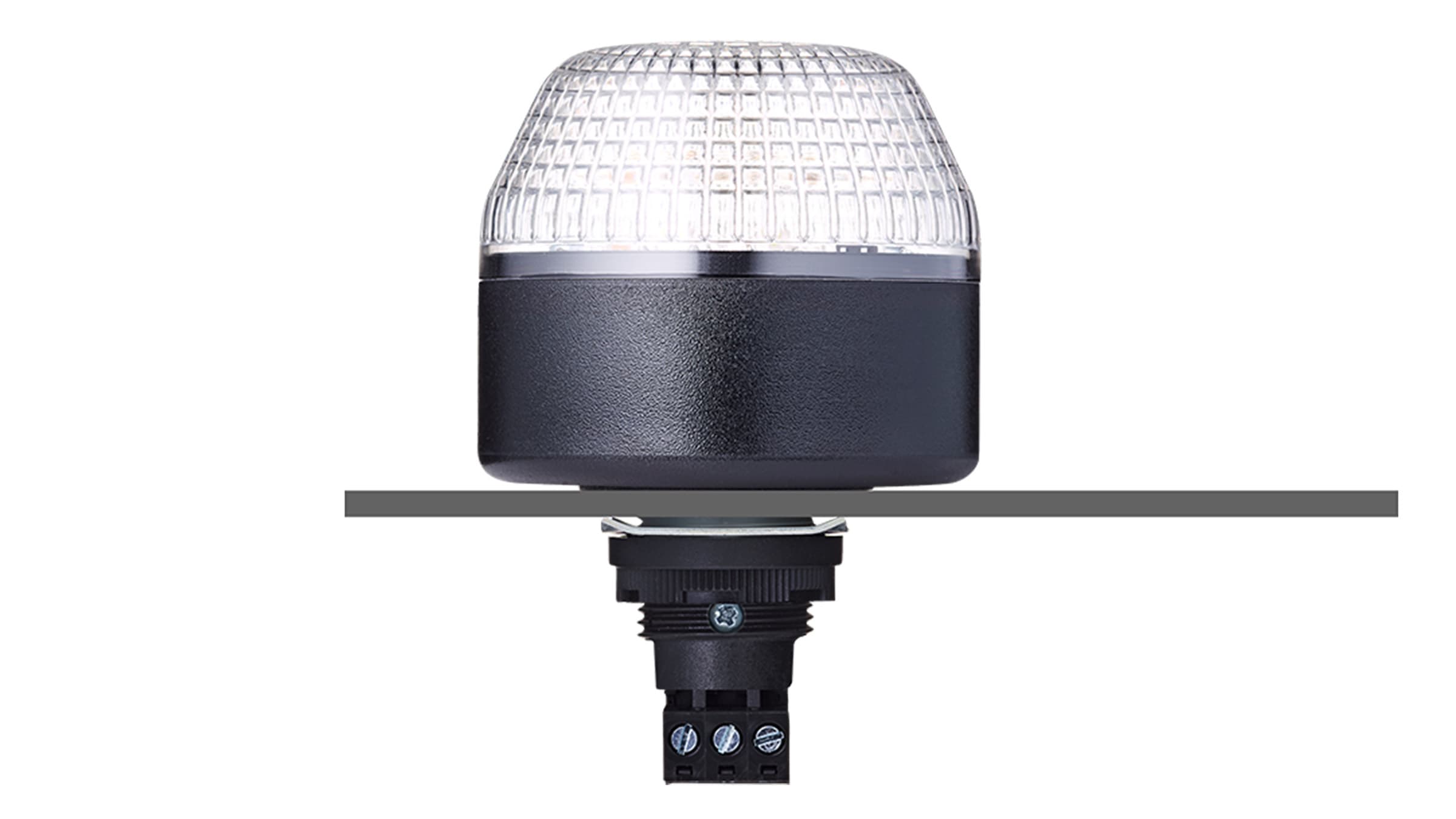 Sprecher + Schuh 802504313 Sprecher + Schuh 802504313 - IBL M22 panel mount LED steady/flashing beacon 230-240 V AC clear, black Sprecher + Schuh 802504313 Sprecher + Schuh 802504313 - IBL M22 panel mount LED steady/flashing beacon 230-240 V AC clear, black