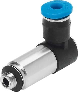 Festo 130836 push-in L-fitting, long QSMLLV-M7-4-I 360° orientable, external thread with internal hexagon. Size: Mini, Nominal size: 1,9 mm, Type of seal on screw-in stud: Sealing ring, Assembly position: Any, Container size: 10 Festo 130836 push-in L-fitting, long QSMLLV-M7-4-I 360° orientable, external thread with internal hexagon. Size: Mini, Nominal size: 1,9 mm, Type of seal on screw-in stud: Sealing ring, Assembly position: Any, Container size: 10