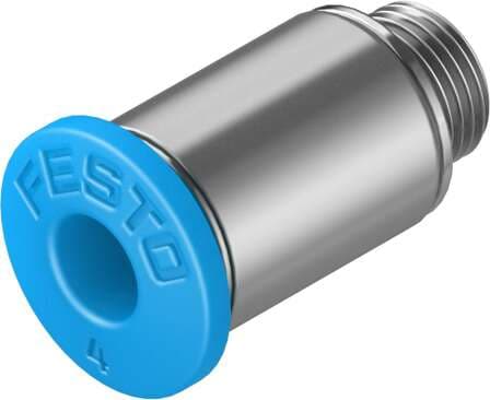 Festo 153315 push-in fitting QSM-M5-4-I male thread with internal hexagon socket. Size: Mini, Nominal size: 2,5 mm, Type of seal on screw-in stud: Sealing ring, Assembly position: Any, Container size: 10 Festo 153315 push-in fitting QSM-M5-4-I male thread with internal hexagon socket. Size: Mini, Nominal size: 2,5 mm, Type of seal on screw-in stud: Sealing ring, Assembly position: Any, Container size: 10