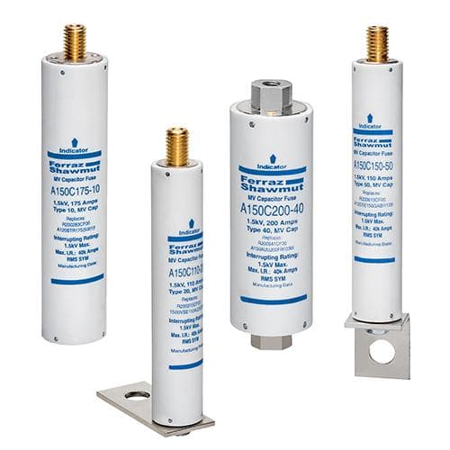 Mersen A150C75-10 A150C75-10 Mersen - Medium Voltage Capacitor Fuse 1500VAC 75A Male To Female Stud Visual Indicator Amp-Trap® Mersen A150C75-10 A150C75-10 Mersen - Medium Voltage Capacitor Fuse 1500VAC 75A Male To Female Stud Visual Indicator Amp-Trap®