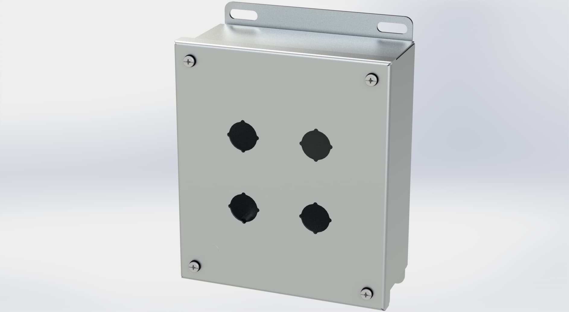 Saginaw Control SCE-4SPBSS6I S.S. PBX Enclosure, Height:7.25", Width:6.25", Depth:3.00", #4 brushed finish on all exterior surfaces. Saginaw Control SCE-4SPBSS6I S.S. PBX Enclosure, Height:7.25", Width:6.25", Depth:3.00", #4 brushed finish on all exterior surfaces.