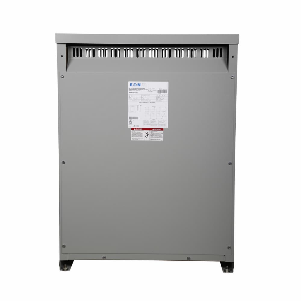 Eaton V26M28T30EE V26M28T30EE Eaton - Eaton General purpose ventilated transformer, DT-3 (3-phase), PV 270V, Taps: 2 at +2.5% /4 at -2.5%, SV 208Y/120V, 150°C rise w/ 200°C insulation systeam, 30 kVA, EE Eaton V26M28T30EE V26M28T30EE Eaton - Eaton General purpose ventilated transformer, DT-3 (3-phase), PV 270V, Taps: 2 at +2.5% /4 at -2.5%, SV 208Y/120V, 150°C rise w/ 200°C insulation systeam, 30 kVA, EE