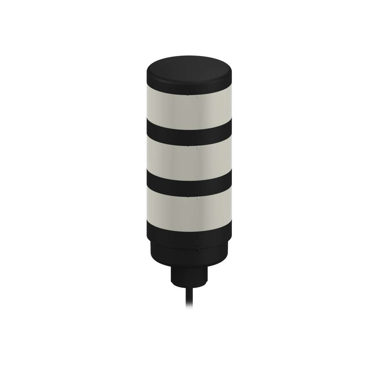 Banner TL70GYR TL70 Tower Light; Black Housing: 3-Color Indicator; Voltage: 12-30 V dc; Environmental Rating: IP65; Input: Bimodal; Colors: Green Yellow Red; 2 m (6.5 ft) Integral Cable Banner TL70GYR TL70 Tower Light; Black Housing: 3-Color Indicator; Voltage: 12-30 V dc; Environmental Rating: IP65; Input: Bimodal; Colors: Green Yellow Red; 2 m (6.5 ft) Integral Cable