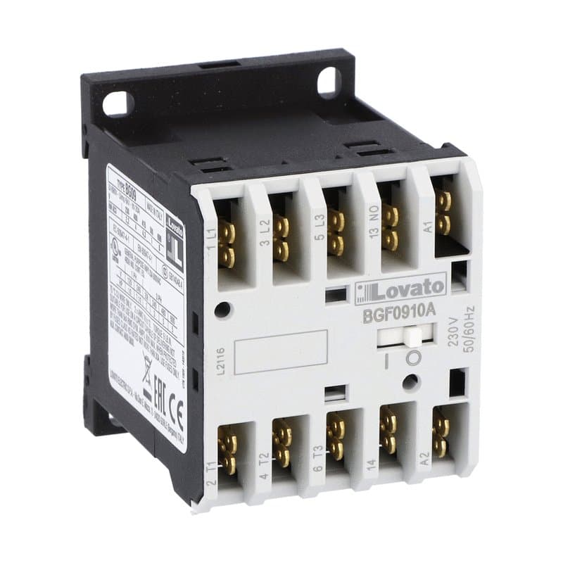 Lovato Electric 11BGF0022A230 11BGF0022A230 Lovato - Control relay with AC coil 50/60Hz, 230VAC, 2NO and 2NC, Faston terminals Lovato Electric 11BGF0022A230 11BGF0022A230 Lovato - Control relay with AC coil 50/60Hz, 230VAC, 2NO and 2NC, Faston terminals