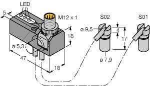 Turck NI2-BTM-0.16-BDS-2AP6X3-H1141/S34 NI2-BTM-0.16-BDS-2AP6X3-H1141/S34 Turck - NI2-BTM-0.16-BDS-2AP6X3-H1141/S34 Inductive Sensor, Monitoring Kit for Power Clamps Turck NI2-BTM-0.16-BDS-2AP6X3-H1141/S34 NI2-BTM-0.16-BDS-2AP6X3-H1141/S34 Turck - NI2-BTM-0.16-BDS-2AP6X3-H1141/S34 Inductive Sensor, Monitoring Kit for Power Clamps
