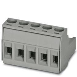 Phoenix Contact 5452216 PCB connector, nominal cross section: 2.5 mm², color: black, nominal current: 12 A, rated voltage (III/2): 320 V, contact surface: Tin, type of contact: Female connector, number of potentials: 5, number of rows: 1, number of positions: 5, number of conne Phoenix Contact 5452216 PCB connector, nominal cross section: 2.5 mm², color: black, nominal current: 12 A, rated voltage (III/2): 320 V, contact surface: Tin, type of contact: Female connector, number of potentials: 5, number of rows: 1, number of positions: 5, number of conne