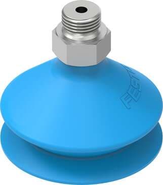 Festo 1396063 suction cup VASB-55-1/4-PUR-B Suction cup height compensator: 20 mm, Nominal size: 4 mm, suction cup diameter: 55 mm, suction cup volume: 30,4 cm3, Effective suction diameter: 44,7 mm Festo 1396063 suction cup VASB-55-1/4-PUR-B Suction cup height compensator: 20 mm, Nominal size: 4 mm, suction cup diameter: 55 mm, suction cup volume: 30,4 cm3, Effective suction diameter: 44,7 mm