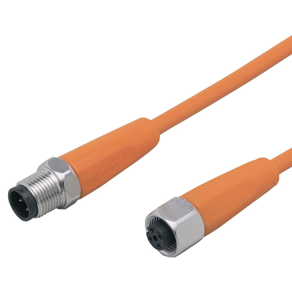 ifm Electronic EVT107 Connection cable, For use in sanitary and wet areas in the food industry, System: Free from silicone; gold-plated contacts; Drag chain suitability, Application: sanitary and wet areas in the food industry, Free from silicone: yes ifm Electronic EVT107 Connection cable, For use in sanitary and wet areas in the food industry, System: Free from silicone; gold-plated contacts; Drag chain suitability, Application: sanitary and wet areas in the food industry, Free from silicone: yes