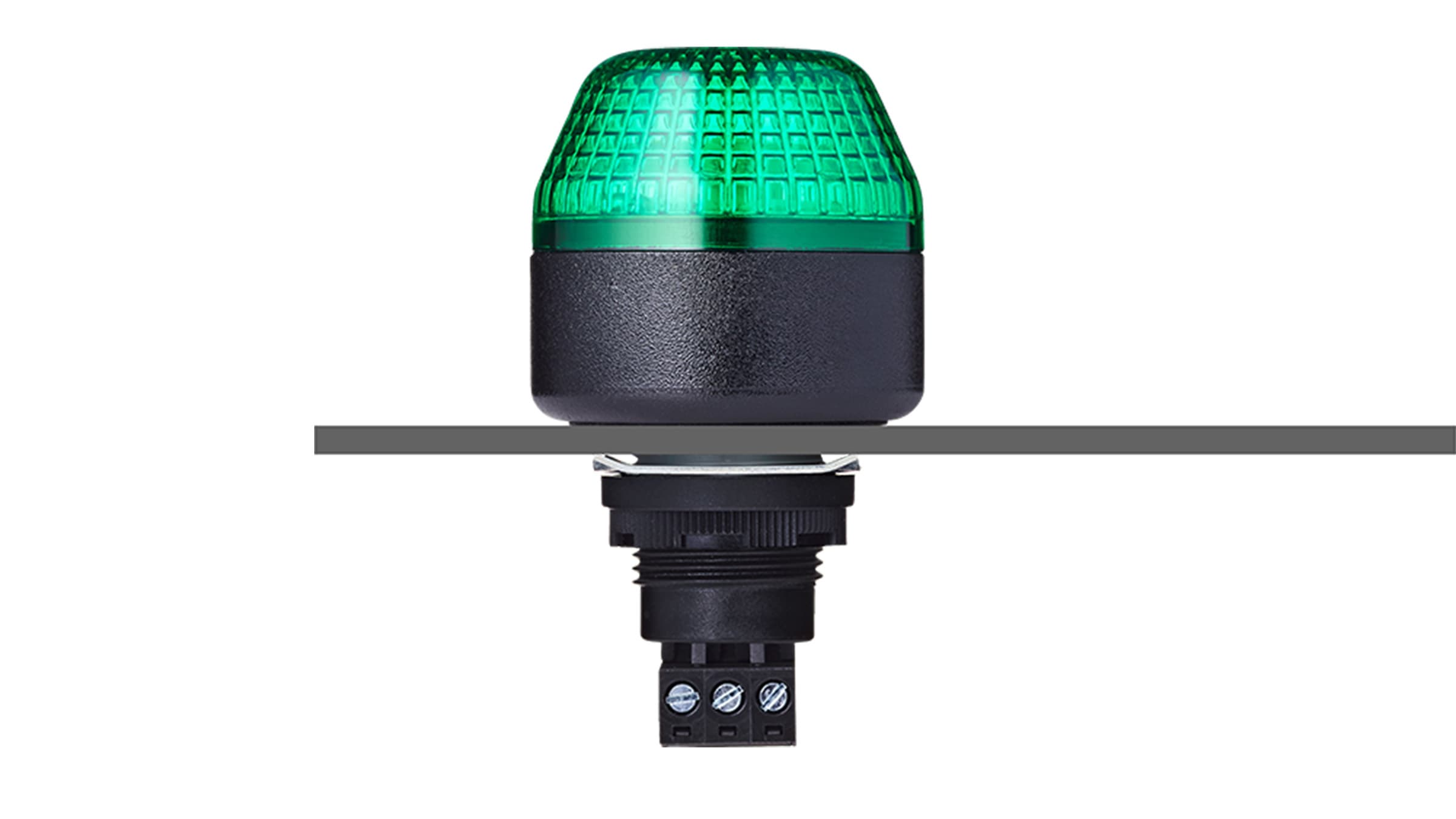 Sprecher + Schuh 801106313 Sprecher + Schuh 801106313 - IBM M22 panel mount LED steady/flashing beacon 230-240 V AC green, grey Sprecher + Schuh 801106313 Sprecher + Schuh 801106313 - IBM M22 panel mount LED steady/flashing beacon 230-240 V AC green, grey
