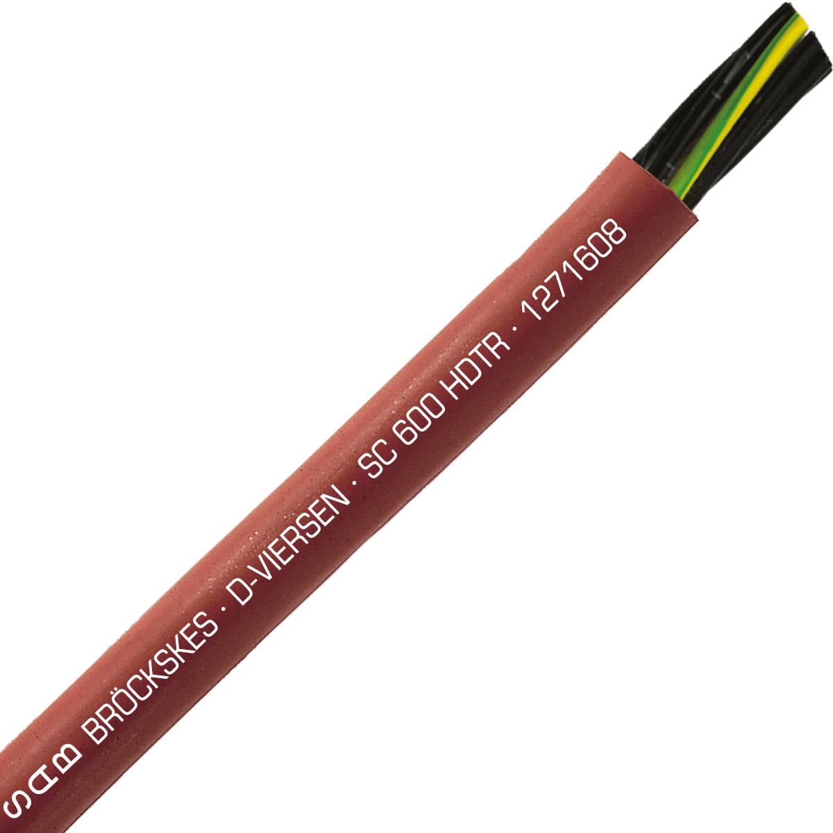 SAB 1271608 SC 600 HDTR - 16 AWG/8c, tear resistant high temperature silicone cable, UL, CSA, CE, RoHS SAB 1271608 SC 600 HDTR - 16 AWG/8c, tear resistant high temperature silicone cable, UL, CSA, CE, RoHS