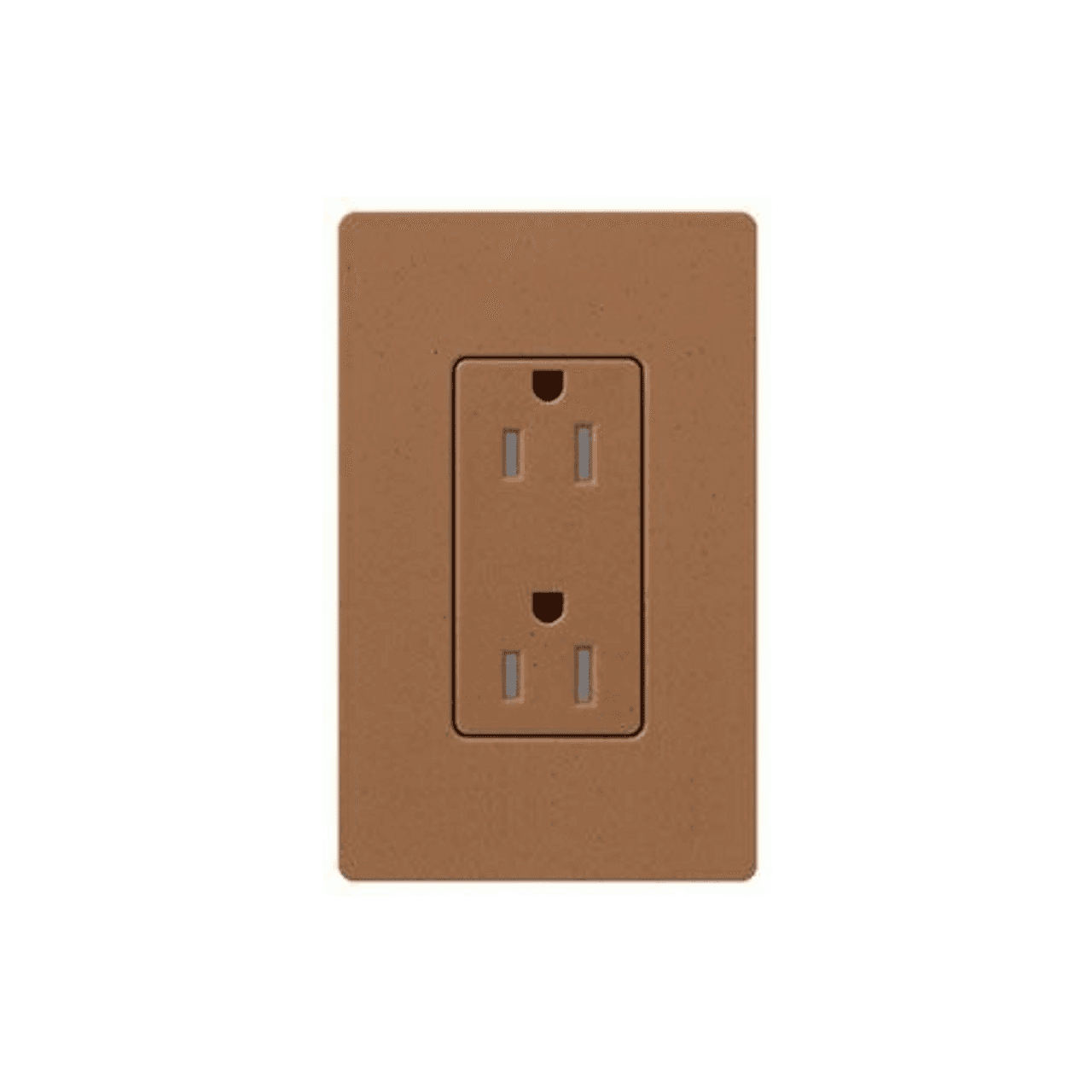 Lutron SCRS-15-TR-TC 125 VAC 60 Hz, 15 A, Satin Terracotta, Back Wiring, Tamper Resistant, Grounding, Dimming Lutron SCRS-15-TR-TC 125 VAC 60 Hz, 15 A, Satin Terracotta, Back Wiring, Tamper Resistant, Grounding, Dimming