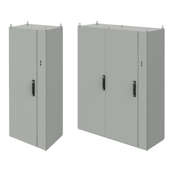 Hoffman P2KDR18164 ProLine G2 Disconnect Packages, Type 12, Right-Hand, 2-Dr, 1800x1600x400 Hoffman P2KDR18164 ProLine G2 Disconnect Packages, Type 12, Right-Hand, 2-Dr, 1800x1600x400