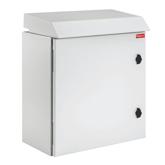 Hoffman PTRS242412G3 ProTek S-D Fan Packages, Type 3R, 24.09x23.62x11.81, Lt Gray, Steel, Solid Hoffman PTRS242412G3 ProTek S-D Fan Packages, Type 3R, 24.09x23.62x11.81, Lt Gray, Steel, Solid