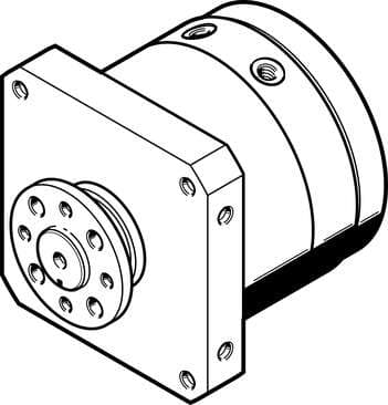Festo 1145132 semi-rotary drive DSM-T-40-270-FW-A-B Size: 40, Swivel angle: 0 - 270 deg, Assembly position: Any, Mode of operation: double-acting, Design structure: Rotary vane Festo 1145132 semi-rotary drive DSM-T-40-270-FW-A-B Size: 40, Swivel angle: 0 - 270 deg, Assembly position: Any, Mode of operation: double-acting, Design structure: Rotary vane