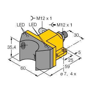 Turck NI4-DSU35-2ASI2X4-H1140 NI4-DSU35-2ASI2X4-H1140 Turck - NI4-DSU35-2ASI2X4-H1140 Inductive Sensor, For Rotary Actuators Turck NI4-DSU35-2ASI2X4-H1140 NI4-DSU35-2ASI2X4-H1140 Turck - NI4-DSU35-2ASI2X4-H1140 Inductive Sensor, For Rotary Actuators