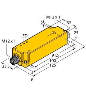 Turck IMC-AO-11EX-I/L IMC-AO-11EX-I/L Turck - IMC-AO-11EX-I/L Analog Signal Isolator, 1-channel Turck IMC-AO-11EX-I/L IMC-AO-11EX-I/L Turck - IMC-AO-11EX-I/L Analog Signal Isolator, 1-channel