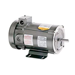 Baldor Electric Company CDP3455 DC Motor; Permanent Magnet; 1HP; 56C Frame Size; 1800 Sync RPM; 180 Voltage; DC; TEFC Enclosure; NEMA Frame Profile; C-Face | Foot Mounted; Removable Base; 5/8" Shaft Diameter; 3-1/2" Base to Center Height; 15.46" Overall Length Baldor Electric Company CDP3455 DC Motor; Permanent Magnet; 1HP; 56C Frame Size; 1800 Sync RPM; 180 Voltage; DC; TEFC Enclosure; NEMA Frame Profile; C-Face | Foot Mounted; Removable Base; 5/8" Shaft Diameter; 3-1/2" Base to Center Height; 15.46" Overall Length