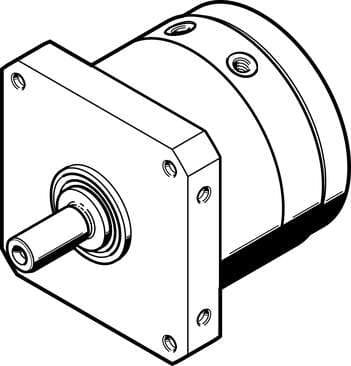 Festo 1145125 semi-rotary drive DSM-T-32-270-A-B Size: 32, Swivel angle: 0 - 270 deg, Assembly position: Any, Mode of operation: double-acting, Design structure: Rotary vane Festo 1145125 semi-rotary drive DSM-T-32-270-A-B Size: 32, Swivel angle: 0 - 270 deg, Assembly position: Any, Mode of operation: double-acting, Design structure: Rotary vane