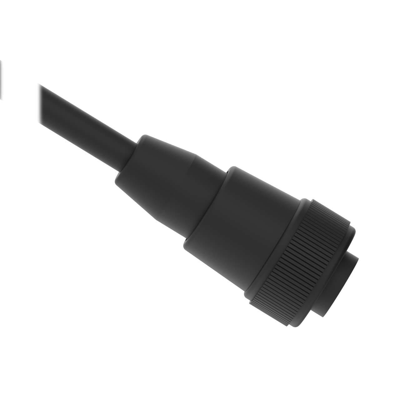 Banner MBCC-430 Cordset: Single Ended 7/8 in; 4-pin Straight Female; 9.14 m 4x18 Black PVC Jacket; Nylon Black Coupling Nut Banner MBCC-430 Cordset: Single Ended 7/8 in; 4-pin Straight Female; 9.14 m 4x18 Black PVC Jacket; Nylon Black Coupling Nut