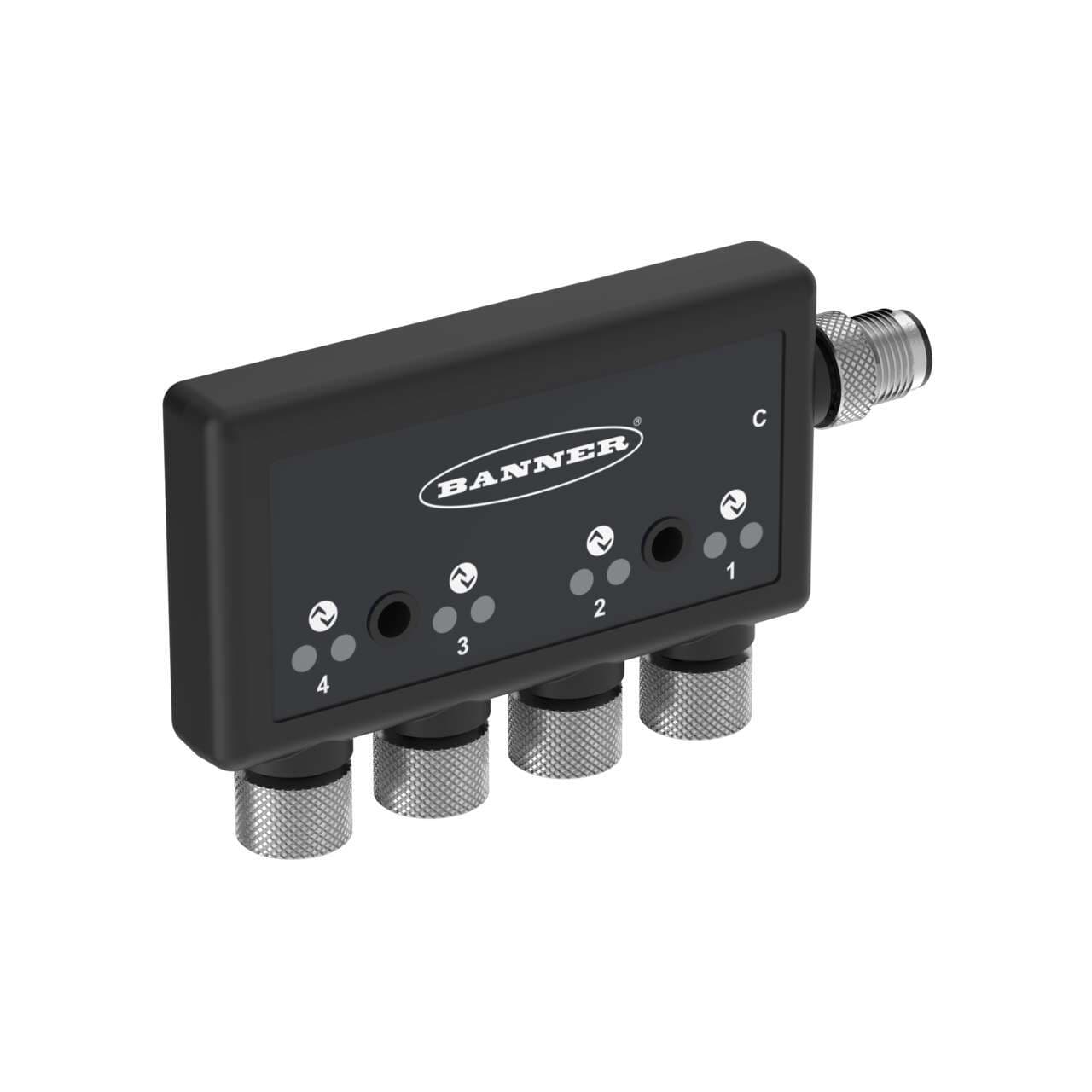 Banner R90C-4K-MQ R90C-4K-MQ 4-port IO-link Master; Inputs: 4 IO-link Devices; RS485 Banner R90C-4K-MQ R90C-4K-MQ 4-port IO-link Master; Inputs: 4 IO-link Devices; RS485
