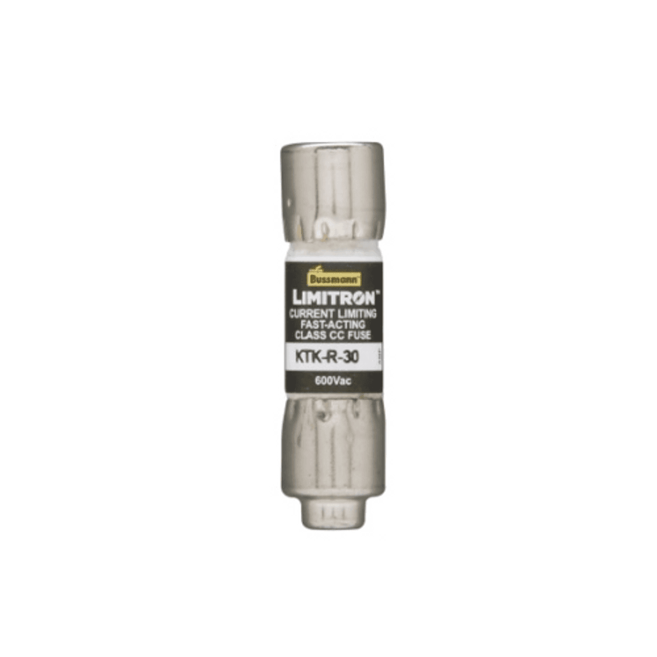 Cooper Bussmann KTK-R-20 KTK-R-20 Cooper Bussmann - Eaton Bussmann series KTK-R fuse, LIMITRON Fast-acting fuse, Rejection style, Specialized circuits and industrial control, 20 A, Class CC, Non-indicating, Ferrule end x ferrule end, 200 kAIC, Melamine tube, Standard, 600 V Cooper Bussmann KTK-R-20 KTK-R-20 Cooper Bussmann - Eaton Bussmann series KTK-R fuse, LIMITRON Fast-acting fuse, Rejection style, Specialized circuits and industrial control, 20 A, Class CC, Non-indicating, Ferrule end x ferrule end, 200 kAIC, Melamine tube, Standard, 600 V