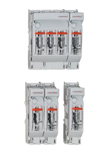 Mersen E1062213 MULTIBLOC 00.ST8 size 00 / 160A, 1-pole+N = solid link / pole 2, leading/lagging Mersen E1062213 MULTIBLOC 00.ST8 size 00 / 160A, 1-pole+N = solid link / pole 2, leading/lagging