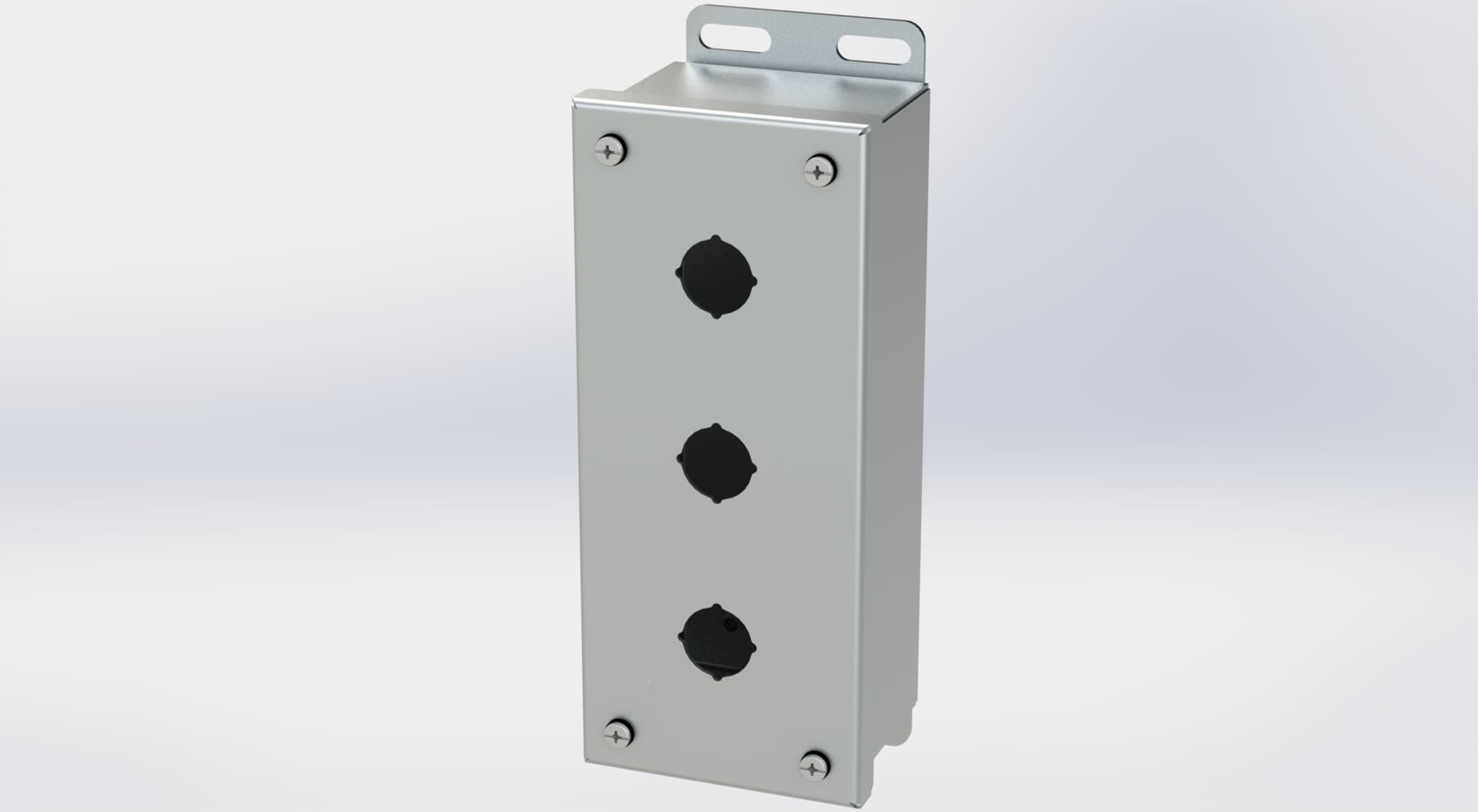 Saginaw Control SCE-3PBSS6I S.S. PB Enclosure, Height:8.00", Width:3.25", Depth:2.75", #4 brushed finish on all exterior surfaces. Saginaw Control SCE-3PBSS6I S.S. PB Enclosure, Height:8.00", Width:3.25", Depth:2.75", #4 brushed finish on all exterior surfaces.