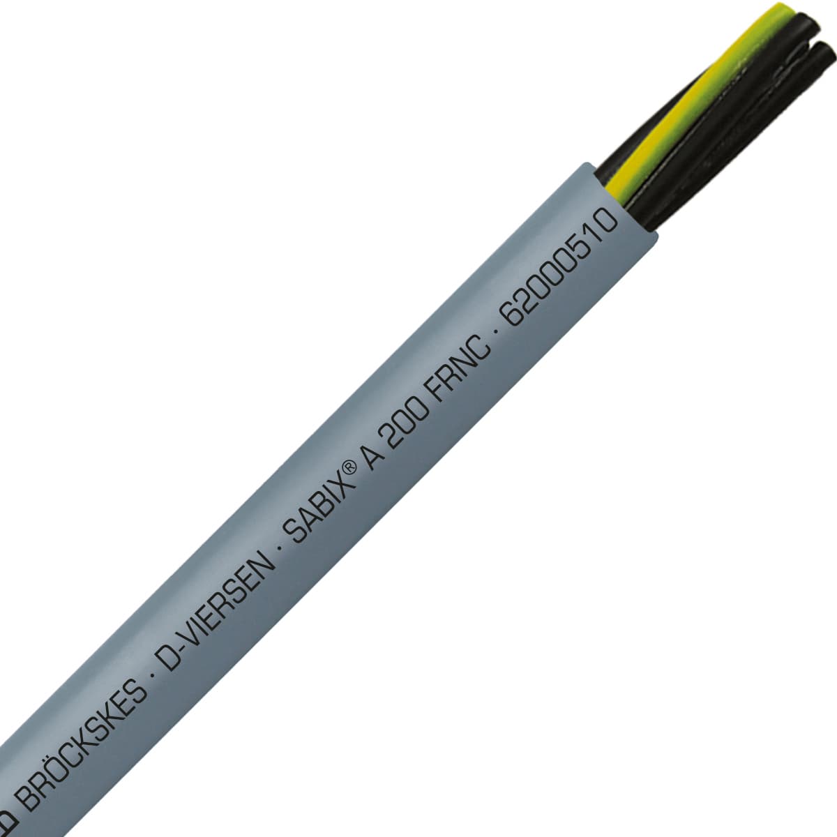 SAB 62000510 SABIX A 200 FRNC - 16 AWG/5c, low smoke halogen free flame retardant flexible SABIX control cable, CE, RoHS SAB 62000510 SABIX A 200 FRNC - 16 AWG/5c, low smoke halogen free flame retardant flexible SABIX control cable, CE, RoHS