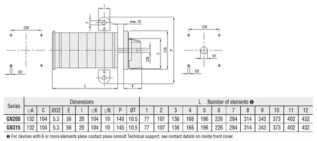 GN20075O Part Image. Manufactured by Lovato Electric.