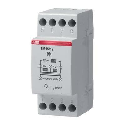 ABB Control 2CSM101041R0801 ABB 2CSM101041R0801 is a DIN rail mounted modular fail-safe bell transformer designed for automation systems. It features a rated power of 10 VA and supports digital inputs of both 12 V and 24 V. ABB Control 2CSM101041R0801 ABB 2CSM101041R0801 is a DIN rail mounted modular fail-safe bell transformer designed for automation systems. It features a rated power of 10 VA and supports digital inputs of both 12 V and 24 V.