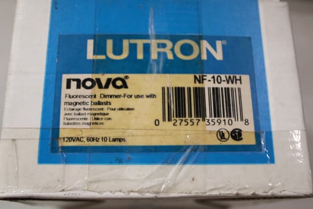 NF-10-WH Part Image. Manufactured by Lutron.