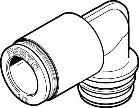 Festo 132858 cartridge QSPLKG20-5/16-U With push-in connector, L-form Size: Standard, Nominal size: 4,8 mm, Assembly position: Any, Container size: 10, Design structure: Push/pull principle Festo 132858 cartridge QSPLKG20-5/16-U With push-in connector, L-form Size: Standard, Nominal size: 4,8 mm, Assembly position: Any, Container size: 10, Design structure: Push/pull principle