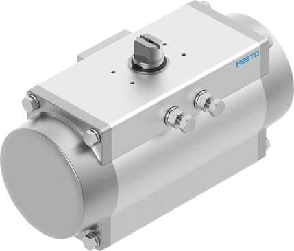 Festo 8048150 semi-rotary drive DFPD-300-RP-90-RS60-F0710-R3-EP single-acting, rack and pinion design, connection pattern to NAMUR VDI/VDE 3845 for mounting solenoid valves, position sensors and positioners, standard connection to process valve fitting ISO 5211, epoxy Festo 8048150 semi-rotary drive DFPD-300-RP-90-RS60-F0710-R3-EP single-acting, rack and pinion design, connection pattern to NAMUR VDI/VDE 3845 for mounting solenoid valves, position sensors and positioners, standard connection to process valve fitting ISO 5211, epoxy