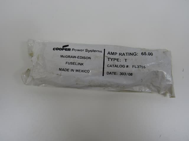 FL3T65 Part Image. Manufactured by Eaton.