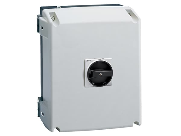Lovato Electric GAZ100BUL GAZ100BUL Lovato - UL/CSA type 4/4X non-metallic enclosured switch disconnector, three-pole. With rotating black handle, 80A. Enclosure dimensions: 220x280x170mm/8.7x11x6.7'' Lovato Electric GAZ100BUL GAZ100BUL Lovato - UL/CSA type 4/4X non-metallic enclosured switch disconnector, three-pole. With rotating black handle, 80A. Enclosure dimensions: 220x280x170mm/8.7x11x6.7''