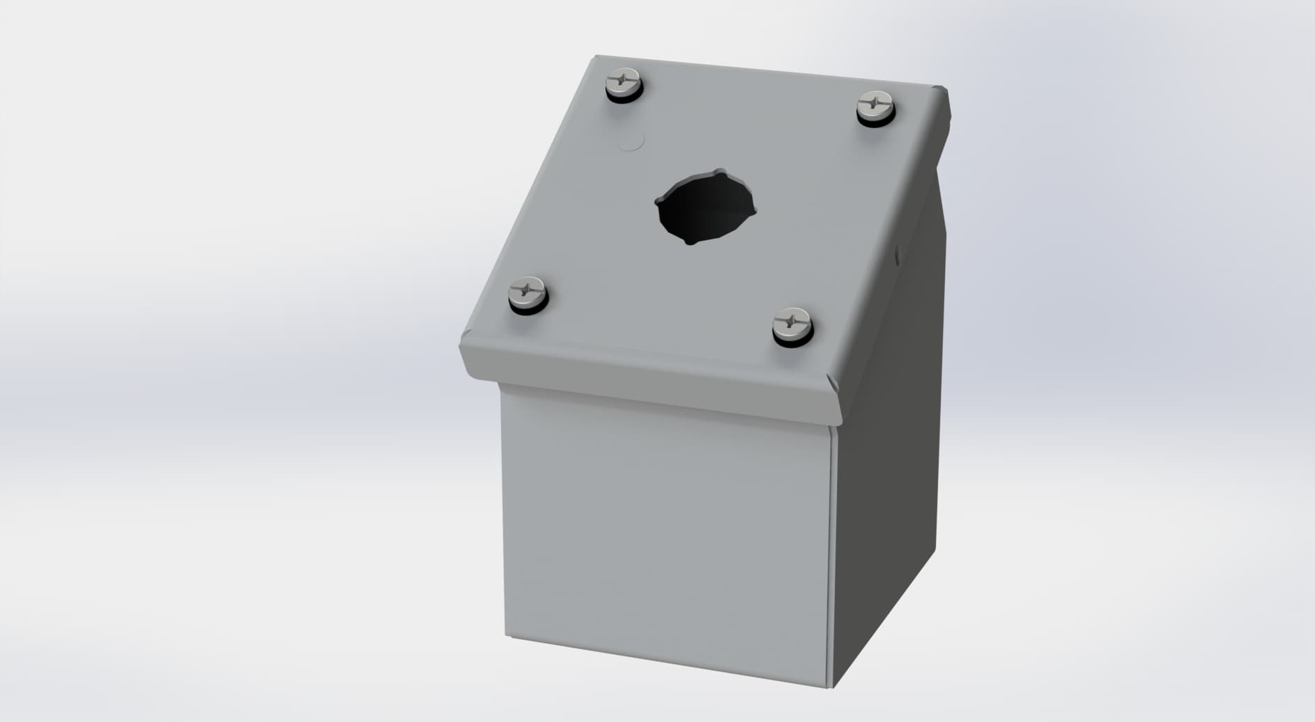 Saginaw Control SCE-1PBAI PBAI Enclosure, Height:3.50", Width:3.25", Depth:4.87", ANSI-61 gray powder coating inside and out. Saginaw Control SCE-1PBAI PBAI Enclosure, Height:3.50", Width:3.25", Depth:4.87", ANSI-61 gray powder coating inside and out.