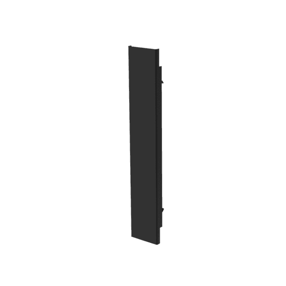 Hoffman ECKCVR19 Horizontal Cable Management Cover, fits 19" open rack, Black, Steel Hoffman ECKCVR19 Horizontal Cable Management Cover, fits 19" open rack, Black, Steel